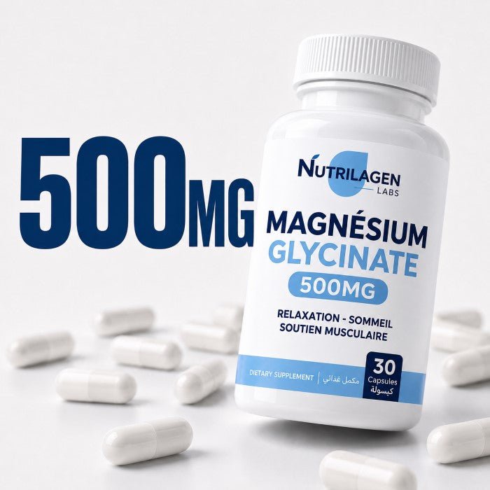 MAGNESIUM GLYCINATE 500 MG - Nutrilagen Labs