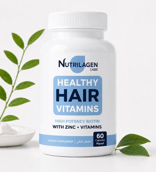 BIOTIN HAIR VITAMINS - Nutrilagen Labs